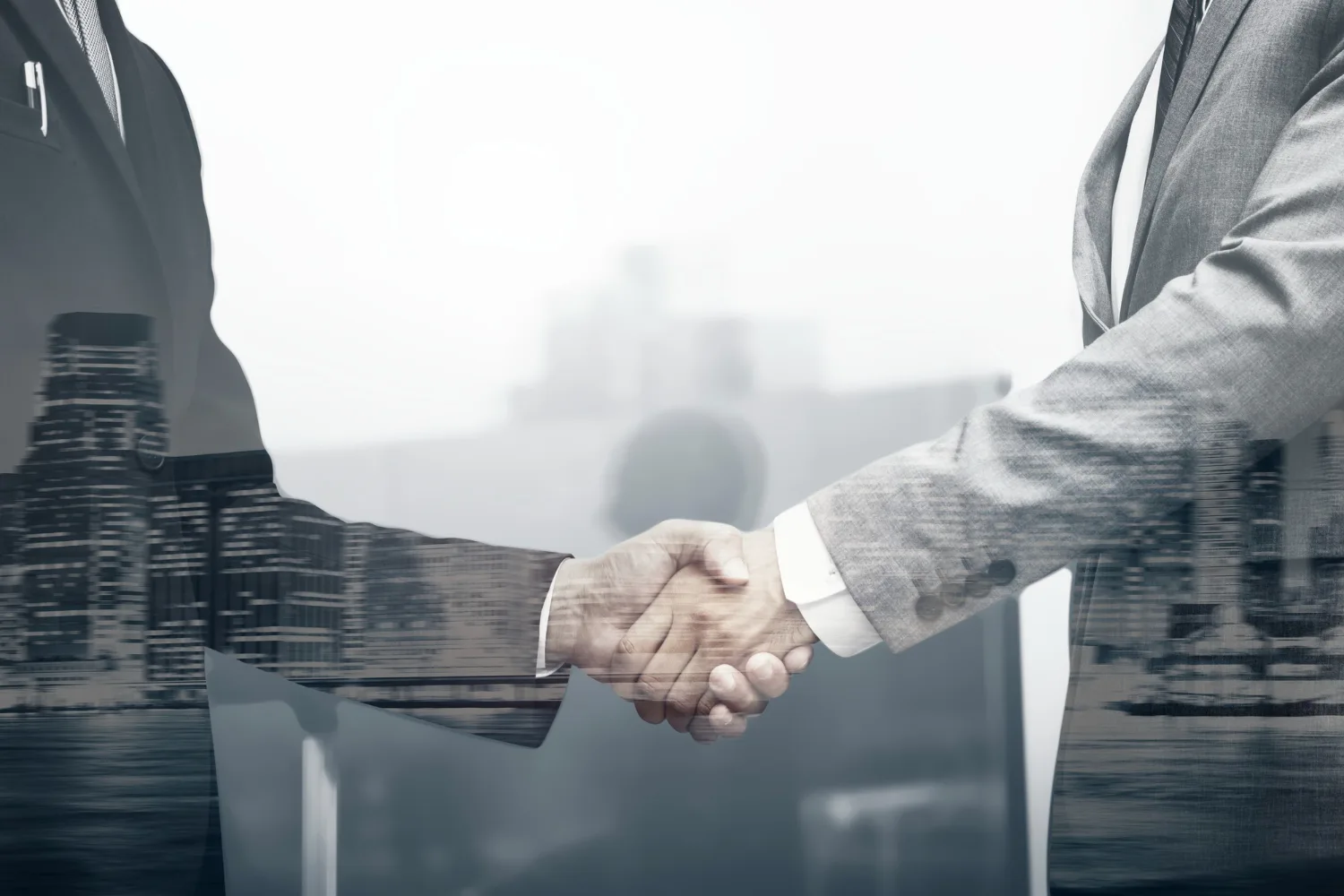 Business handshake