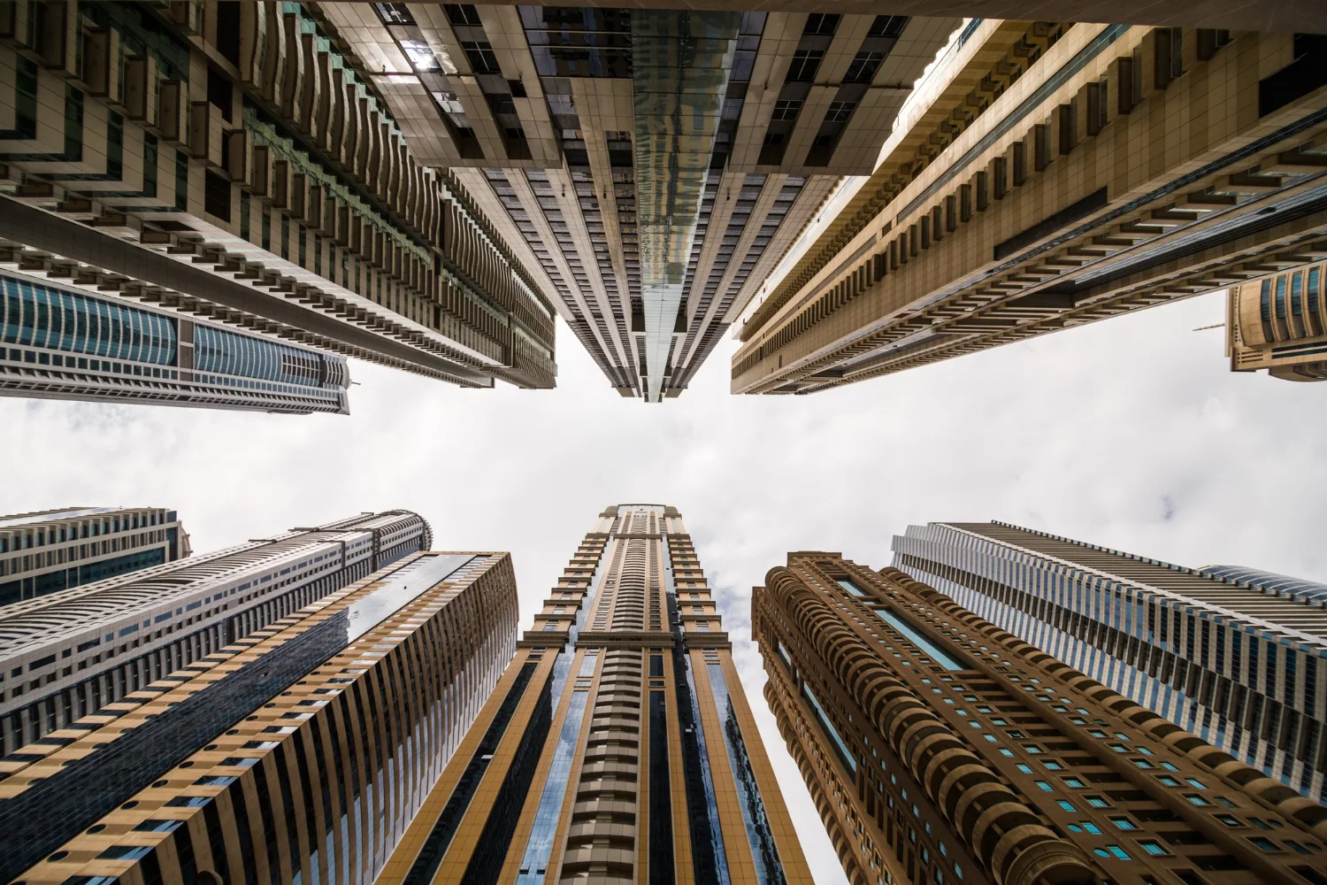 Business towers skyline